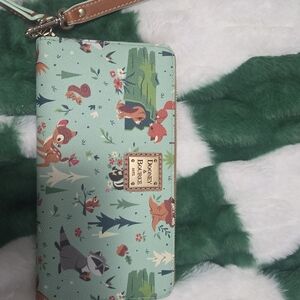 Dooney & Bourke Mint Forest Animal Wallet